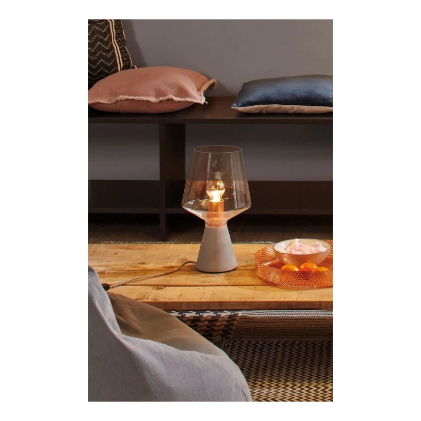 Paulmann 79665 - 1xE27/20W Lámpara de mesa NEORDIC YORIK 230V