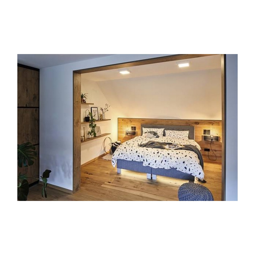 Paulmann 79796 - Plafón LED/13W CARPO 230V 2300-3000K