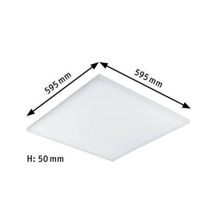 Paulmann 79822 - LED/34W Plafón regulable VELORA 230V