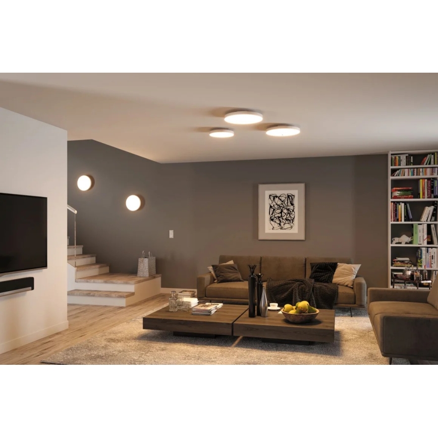 Paulmann 79897 - LED RGBW/22W Plafón regulable SMART VELORA 230V