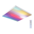 Paulmann 79905 - LED/19W RGBW Plafón regulable VELORA 230V 3000-6500K + control remoto