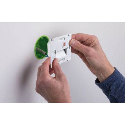 Paulmann 79999 - LED/1W Iluminación de escalera TSARO 230V Follow/blanco