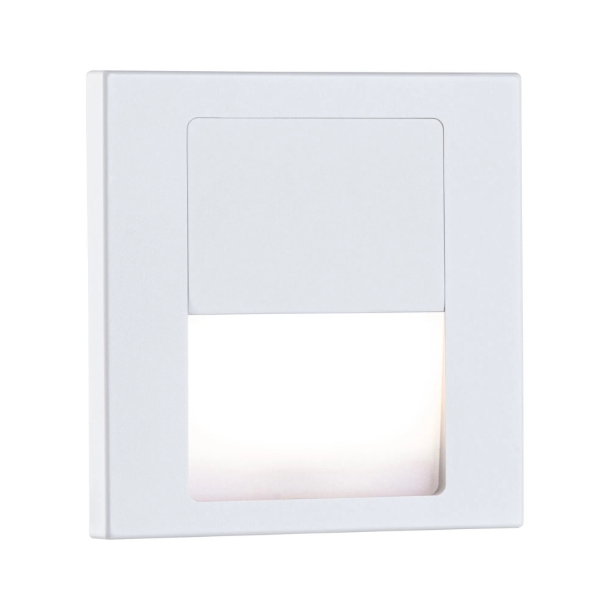 Paulmann 79999 - LED/1W Iluminación de escalera TSARO 230V Follow/blanco