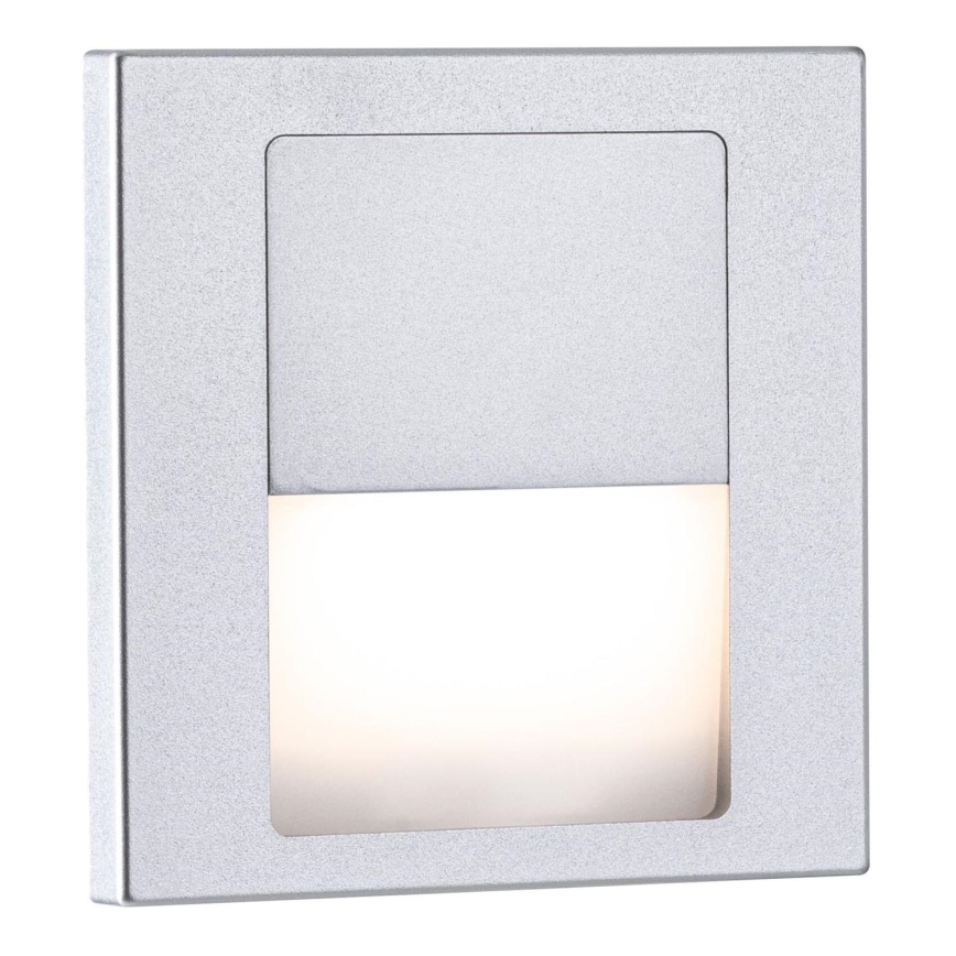 Paulmann 80000 - LED/1W Iluminación de escalera TSARO 230V Follow/cromo mate