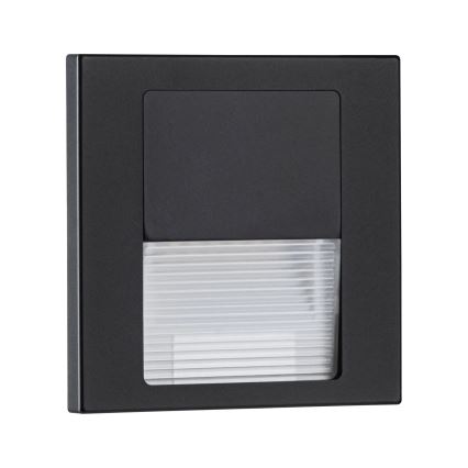 Paulmann 80001 - LED/1W Iluminación de escalera TSARO 230V Follow/negro