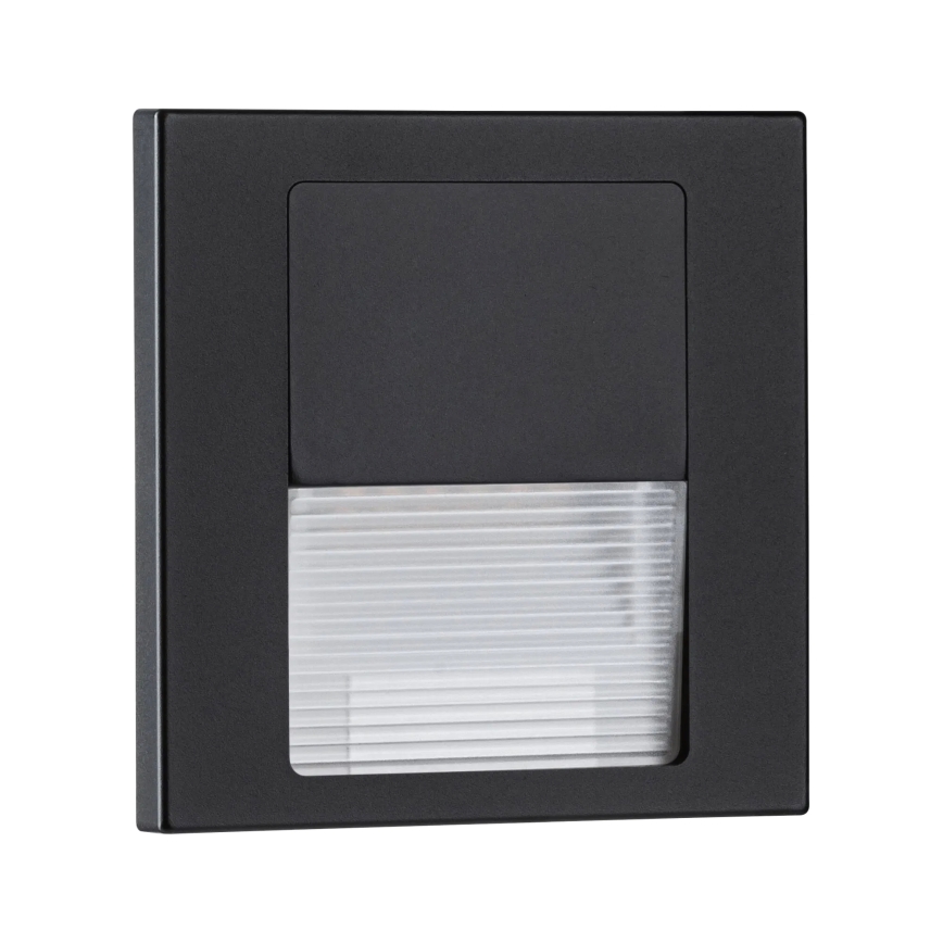 Paulmann 80001 - LED/1W Iluminación de escalera TSARO 230V Follow/negro