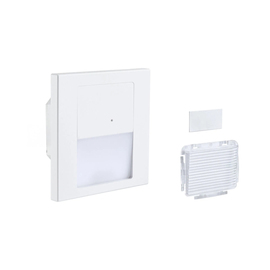 Paulmann 80002 - LED/1W Iluminación de escalera con sensor TSARO 230V Lead/blanco