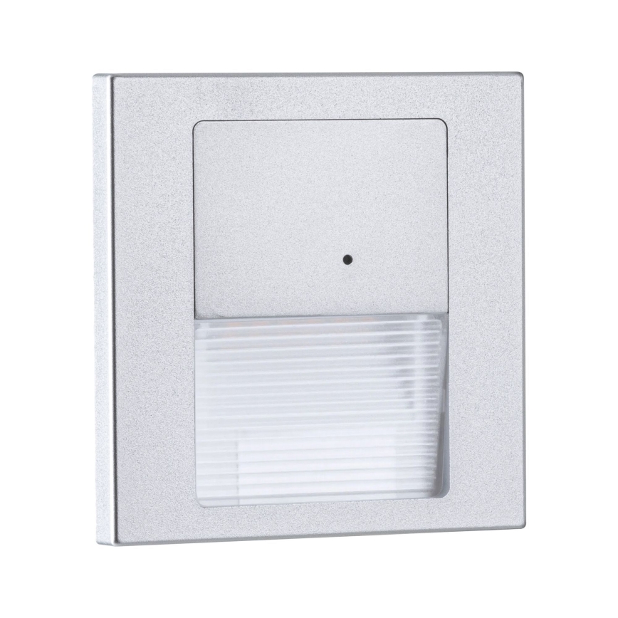 Paulmann 80003 - LED/1W Iluminación de escalera con sensor TSARO 230V Lead/cromo mate