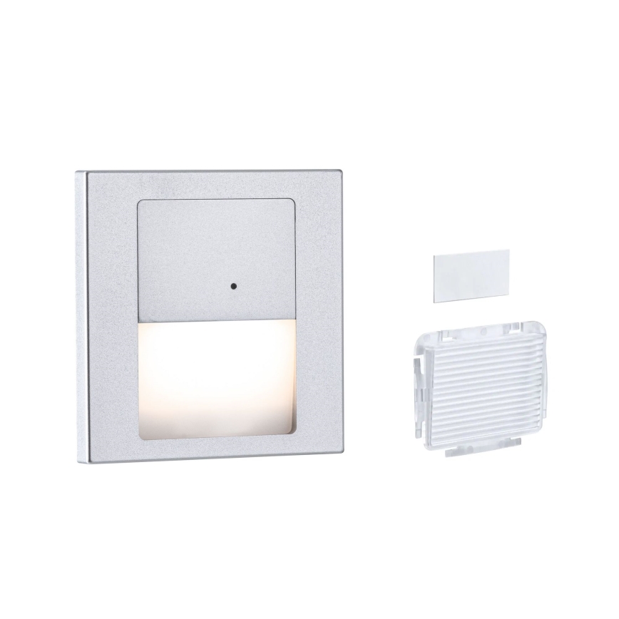 Paulmann 80003 - LED/1W Iluminación de escalera con sensor TSARO 230V Lead/cromo mate
