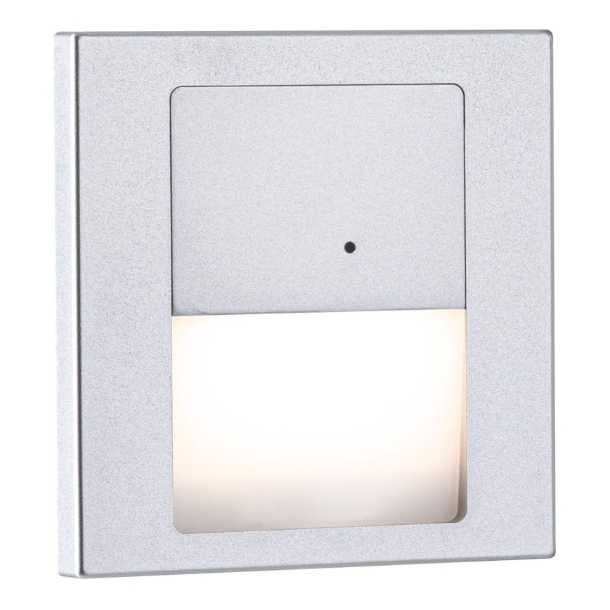 Paulmann 80003 - LED/1W Iluminación de escalera con sensor TSARO 230V Lead/cromo mate