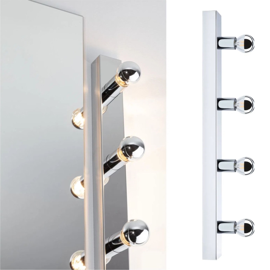 Paulmann 80098 - 4xE14/40W IP44 Iluminación de espejo de baño REGULA 230V cromo brillante