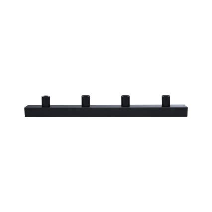 Paulmann 80099 - 4xE14/40W IP44 Iluminación de espejo de baño REGULA 230V negro
