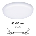 Paulmann 92390 - LED/4,5W IP44 Lámpara empotrable para el baño VARIFIT 230V