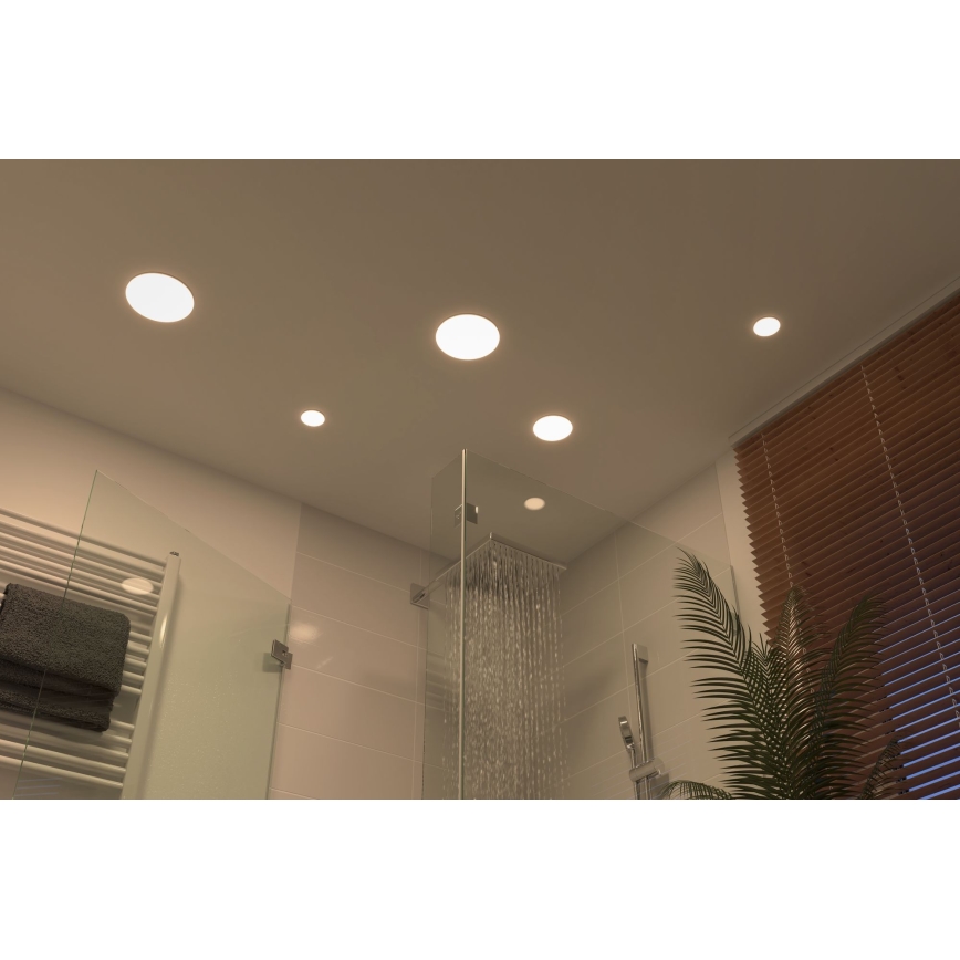Paulmann 92391 - LED/8,5W IP44 Lámpara empotrable del baño VARIFIT 230V