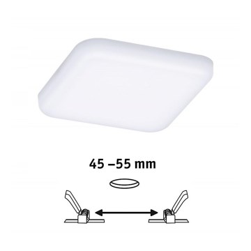 Paulmann 92393 - LED/4,5W IP44 Lámpara empotrable para el baño VARIFIT 230V