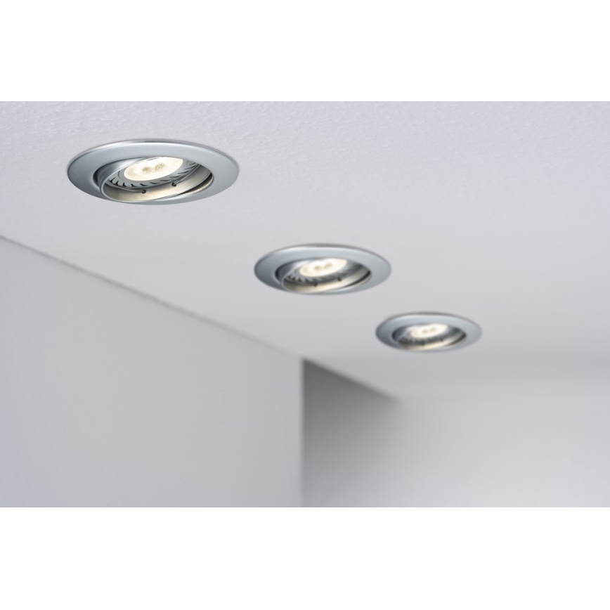 Paulmann 92516 - Set 3xLED-GU10/3,5W Focos empotrables 230V
