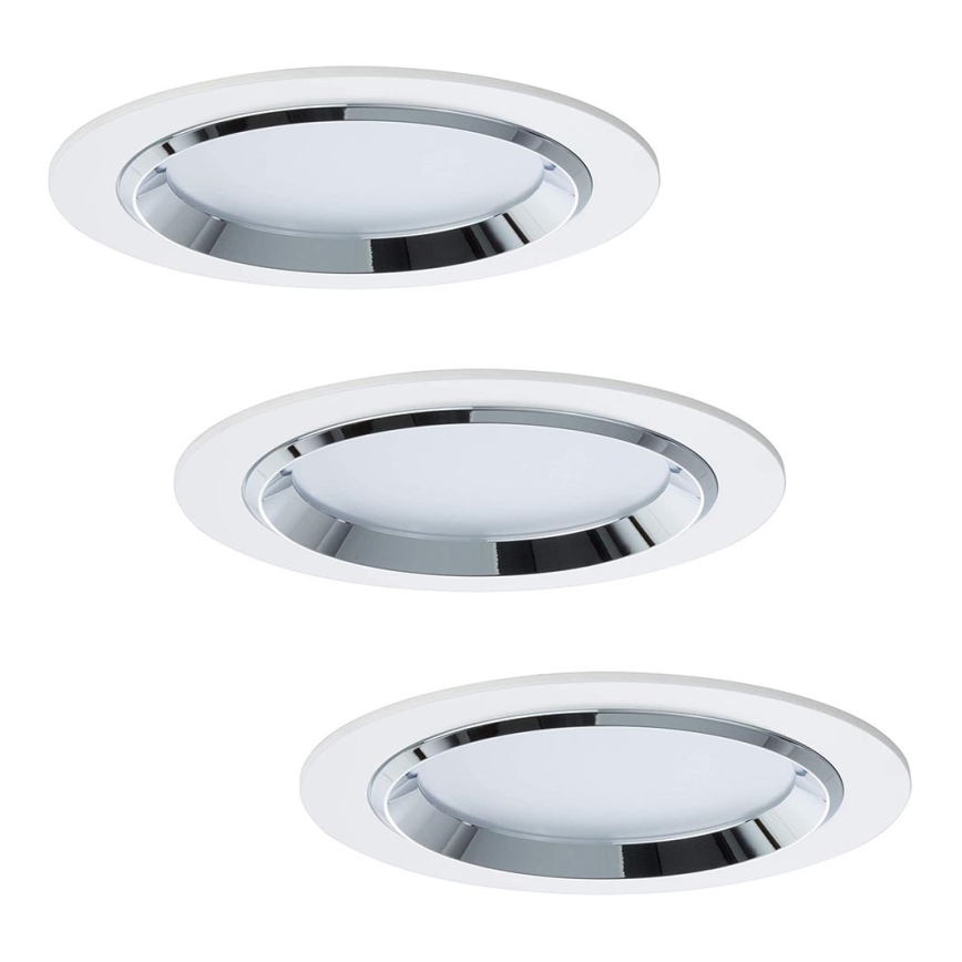 Paulmann 92693 - SET 3xLED/8W Lámpara empotrable regulable PREMIUM LINE 230/