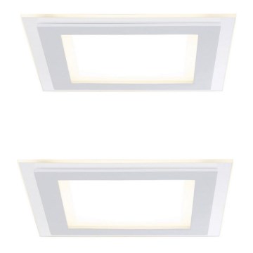 Paulmann 92706 - SET 2xLED/7,5W Lámpara empotrable regulable DECODICE 230V