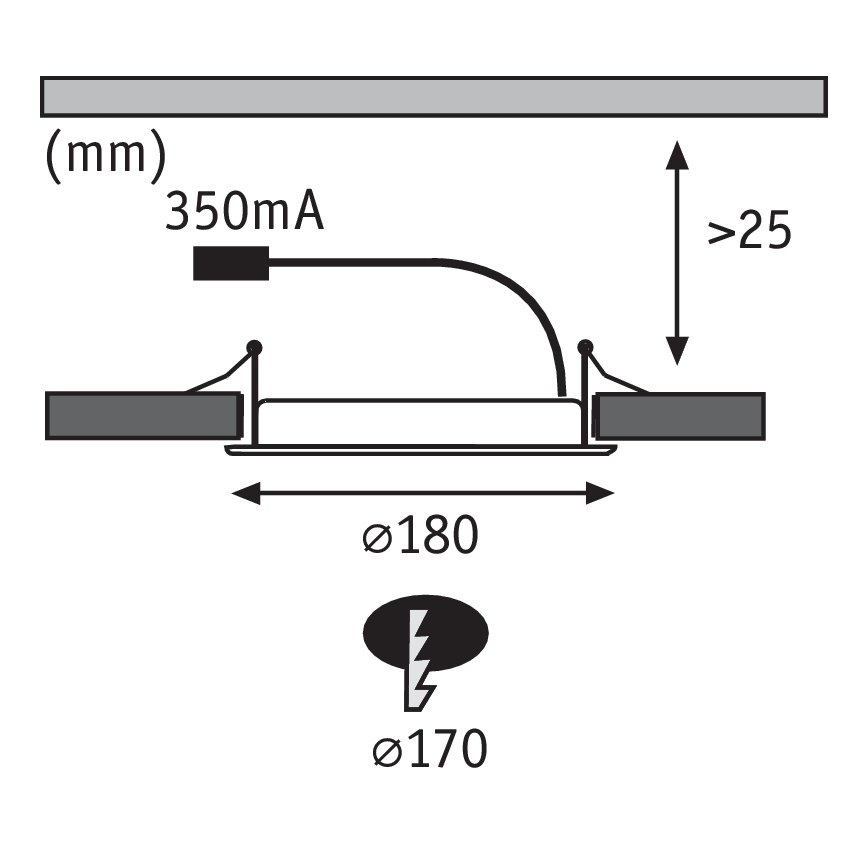 Paulmann 92715 - Panel LED PREMIUM LINE LED/6,5W/230V