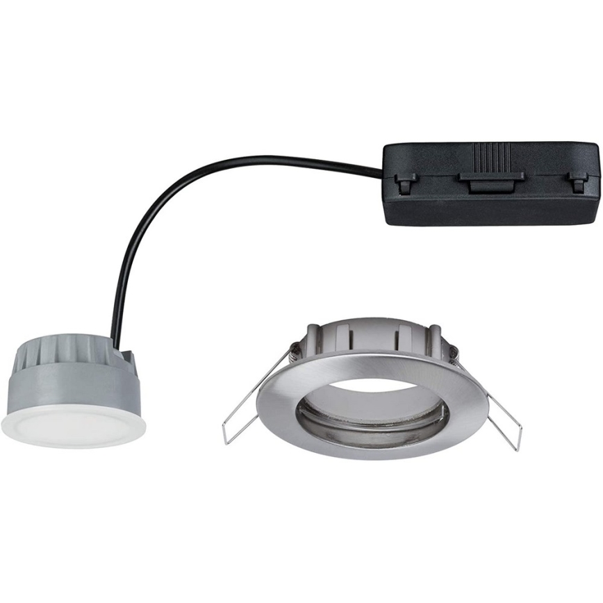 Paulmann 92827 - SET 3xLED/7W IP44 Lámpara empotrable regulable para el baño COIN 230V
