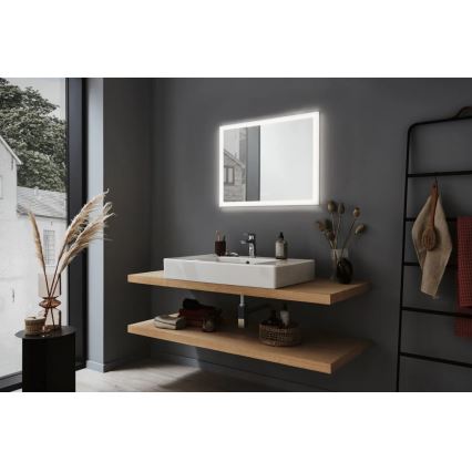 Paulmann 93013 - Espejo de baño LED con retroiluminación regulable LED/22W IP44 230V 2700/4000/6500K