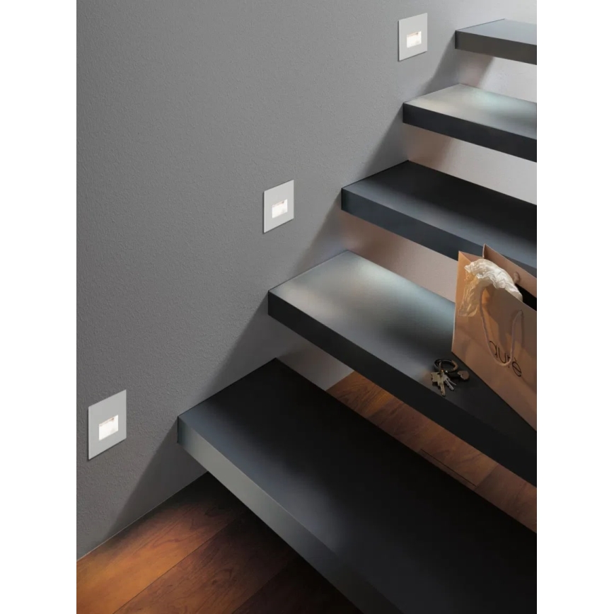 Paulmann 93093 - LED/1,2W Iluminación de escalera EDGE 230V