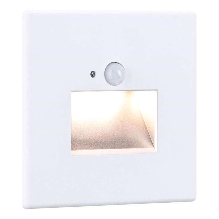 Paulmann 93133 - LED/1,2W Iluminación de escalera con sensor EDGE 230V blanco