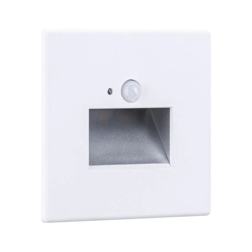 Paulmann 93133 - LED/1,2W Iluminación de escalera con sensor EDGE 230V blanco
