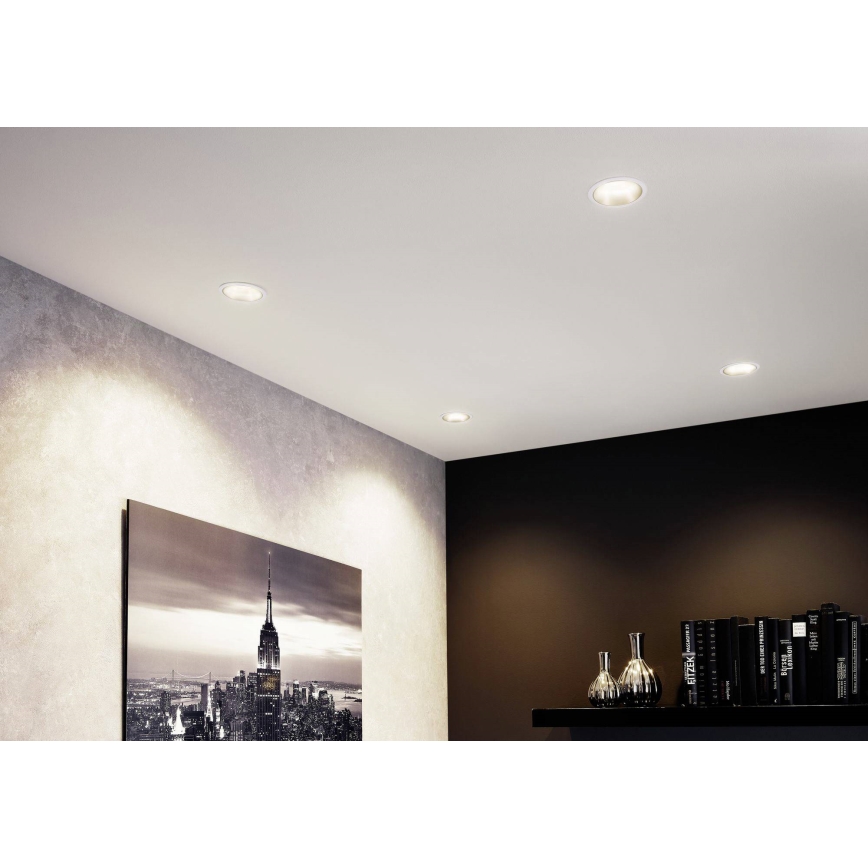 Paulmann 93406 - JUEGO 3xLED/6,5W IP44 Luz empotrable de baño regulable COLE 230V