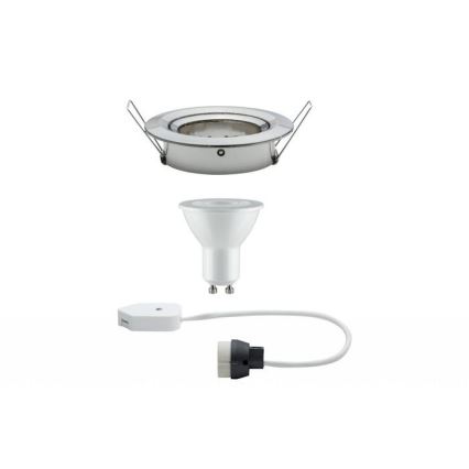 Paulmann 93603 - LED-GU10/7W IP23 Lámpara empotrable regulable para el baño NOVA 230V