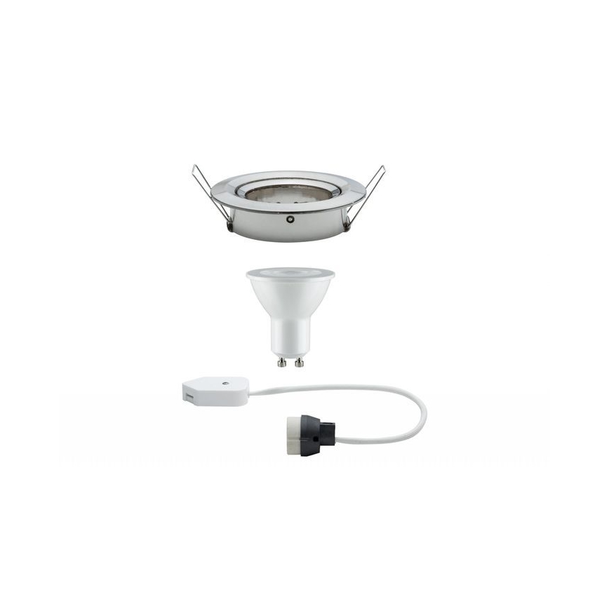 Paulmann 93603 - LED-GU10/7W IP23 Lámpara empotrable regulable para el baño NOVA 230V