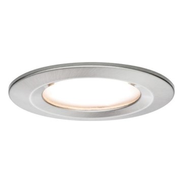 Paulmann 93871 - LED/6,8W IP44 Lámpara empotrable de baño COIN 230V