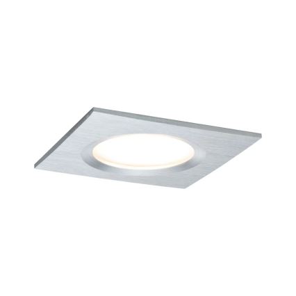 Paulmann 93895 - SET 3xLED/6W IP44 Lámpara empotrable regulable para el baño NOVA 230V