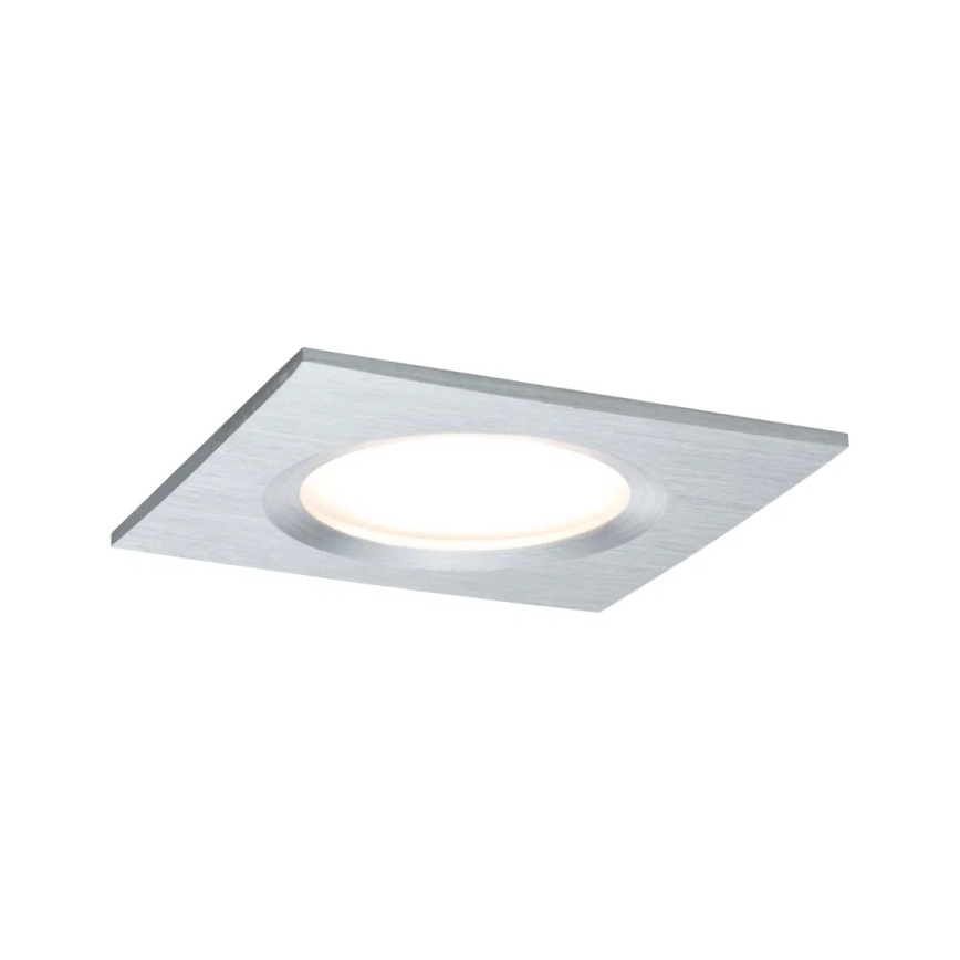 Paulmann 93895 - SET 3xLED/6W IP44 Lámpara empotrable regulable para el baño NOVA 230V