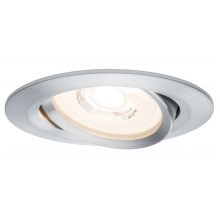 Paulmann 93946 - LED/6,8W IP23 Lámpara empotrable de baño regulable COIN 230V