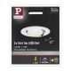 Paulmann 93947 - LED/6,8W IP23 Lámpara empotrable regulable para el baño COIN 230V