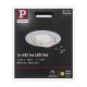 Paulmann 93961 - LED/7W IP23 Lámpara de techo regulable para baño COIN 230V blanco