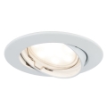 Paulmann 93961 - LED/7W IP23 Lámpara de techo regulable para baño COIN 230V blanco