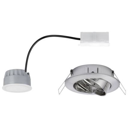 Paulmann 93963 - LED/7W IP23 Plafón de baño regulable COIN 230V