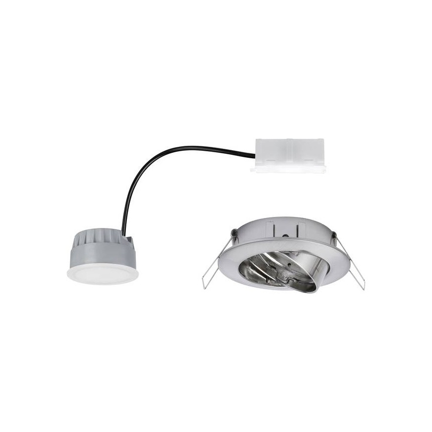 Paulmann 93963 - LED/7W IP23 Plafón de baño regulable COIN 230V