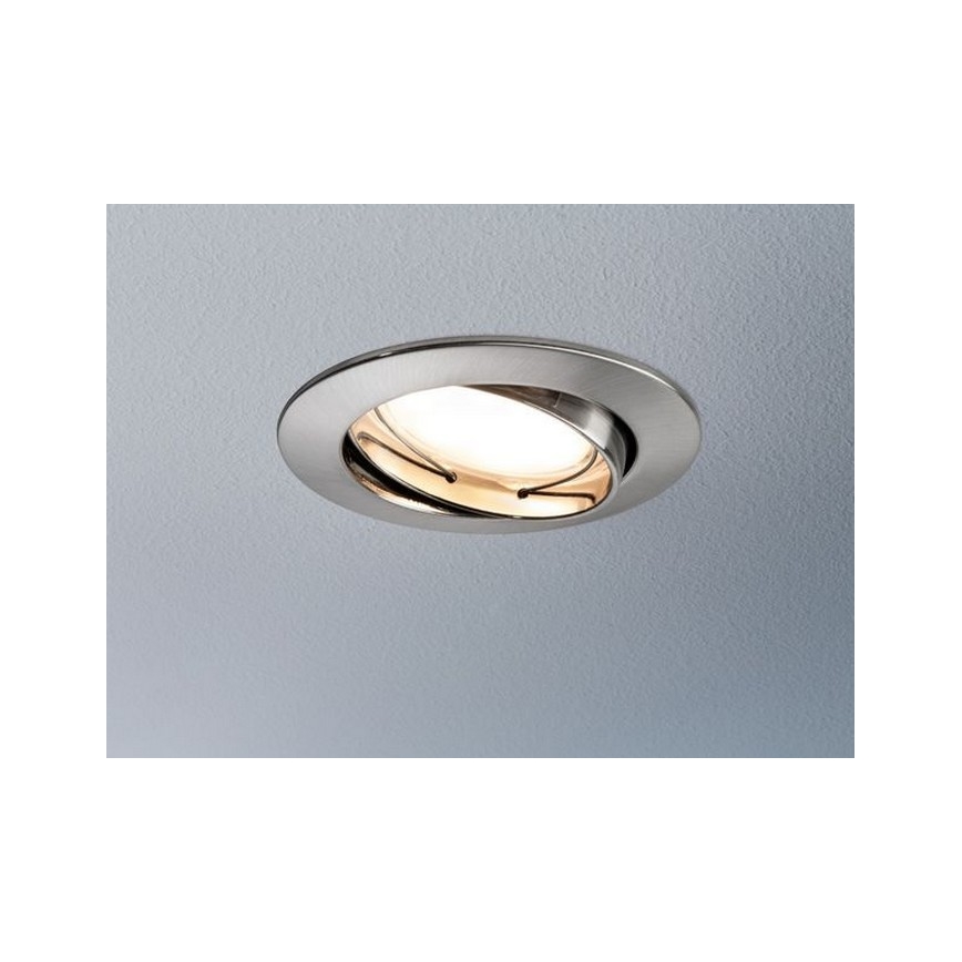 Paulmann 93979 - LED/6,8W IP23 Lámpara empotrable de baño COIN 230V