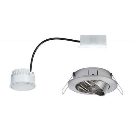 Paulmann 93979 - LED/6,8W IP23 Lámpara empotrable de baño COIN 230V