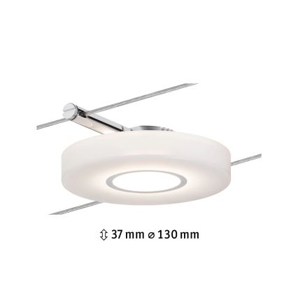Paulmann 94090 - Foco LED/4W para sistema de cable DISC 12V blanco