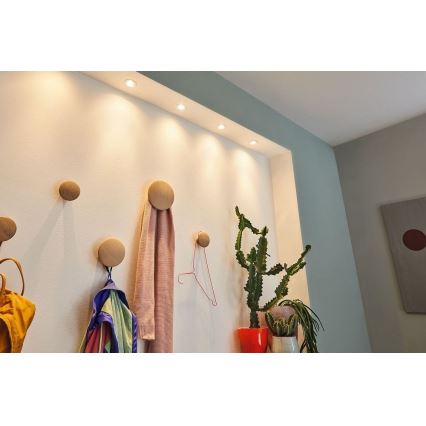 Paulmann 94304 - LED/4W IP44 Lámpara empotrable de baño COIN 230V