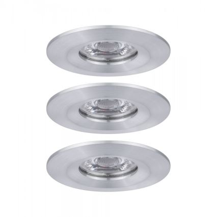 Paulmann 94305 - SET 3xLED/4W IP44 Lámpara empotrable de baño NOVA 230V