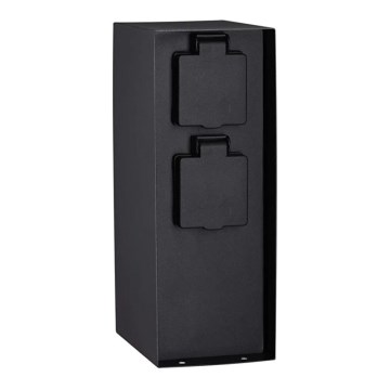 Paulmann 94313 - Columna de enchufe para exterior RIO 4Z SCHUKO 230V IP44