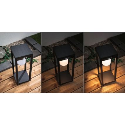 Paulmann 94573 - LED/5,5W IP44 Lámpara solar con sensor MARISOL 3,7V 2000 mAh