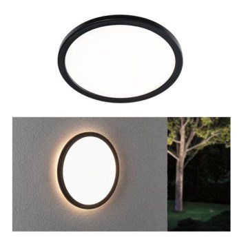 Paulmann 94660 - LED/14,5W IP44 Lámpara de exterior LAMINA 230V negro