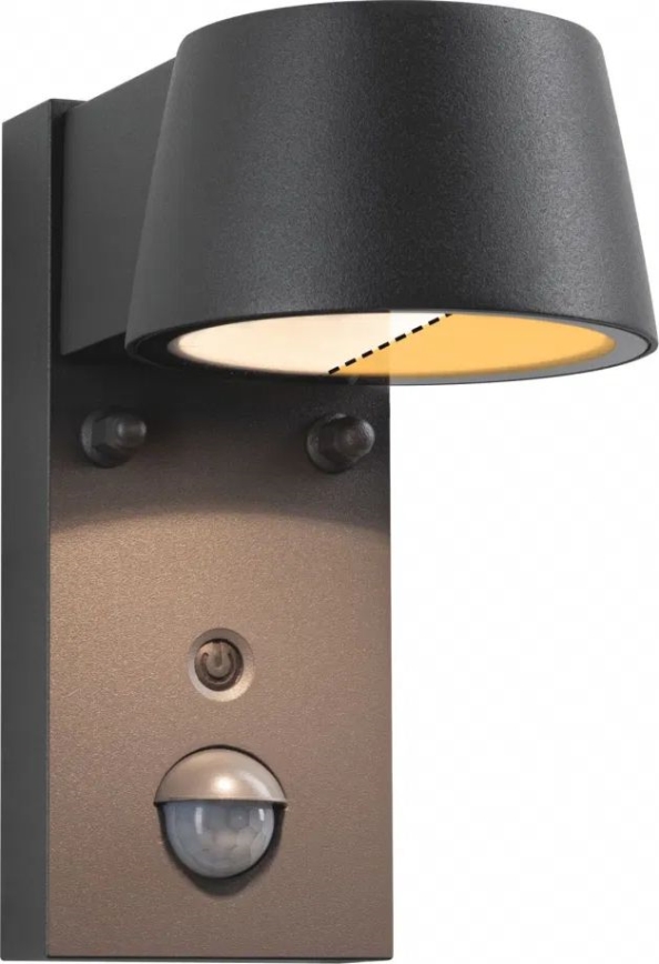 Paulmann 94714 - LED/6W IP44 Aplique para exterior con sensor CAPERA 230V 2200/3000K