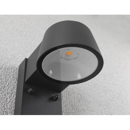 Paulmann 94714 - LED/6W IP44 Aplique para exterior con sensor CAPERA 230V 2200/3000K